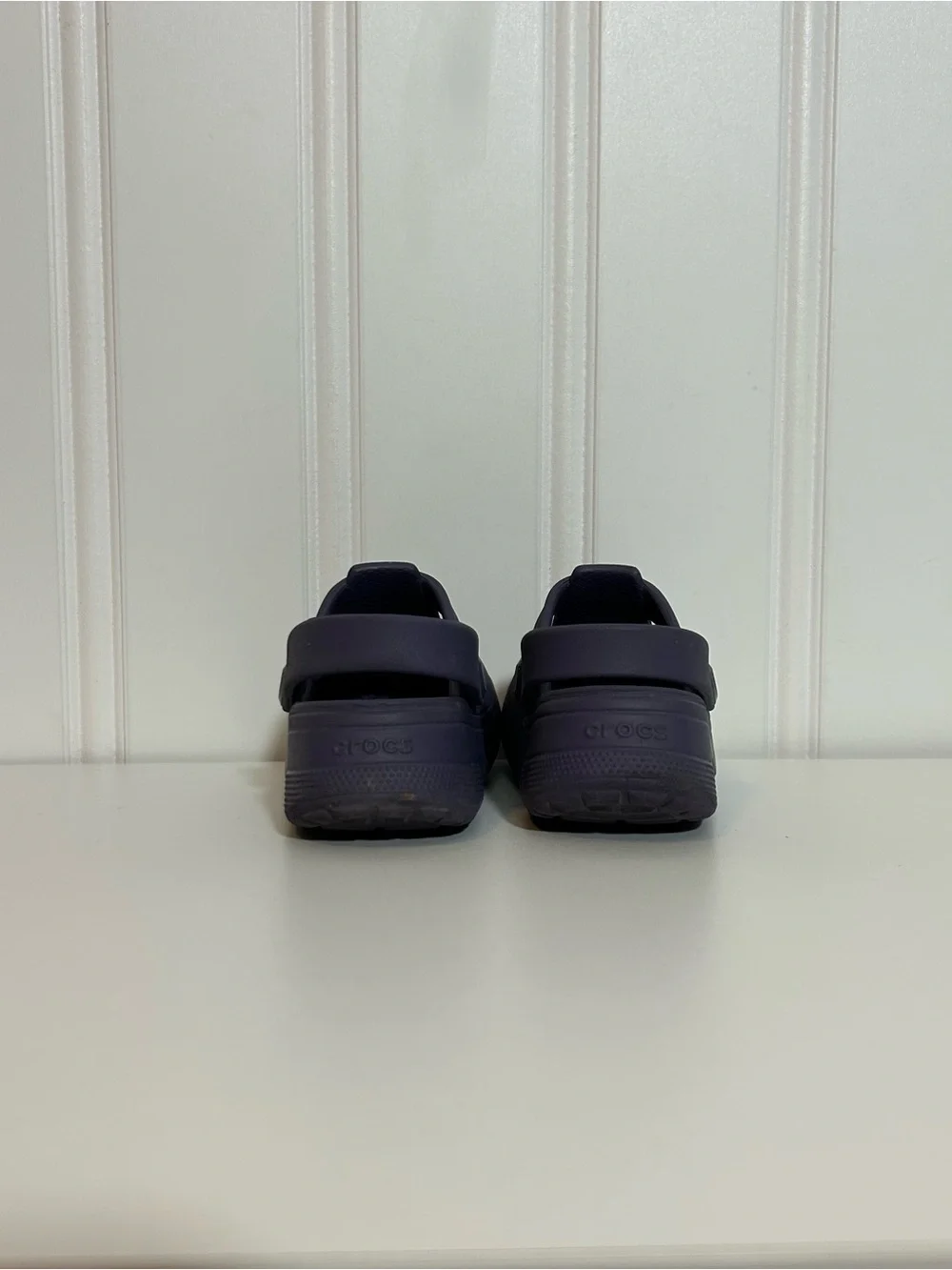 Crocs Maryjane Kids Dark Purple Clog Sandals - Crocs Style